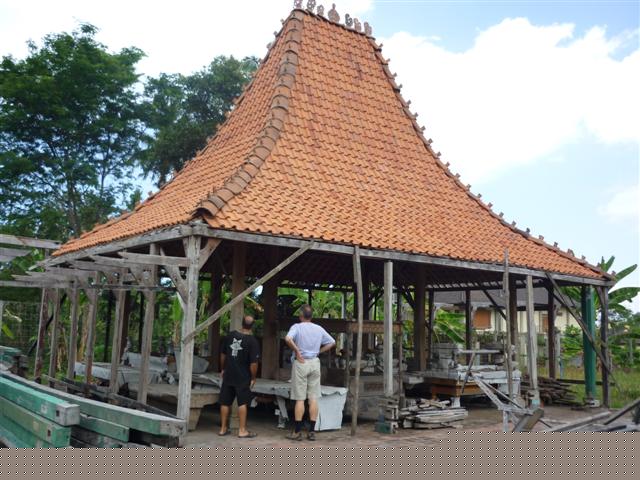 Joglo Under Restoration